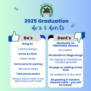 Senior Graduation Do's & Don'ts